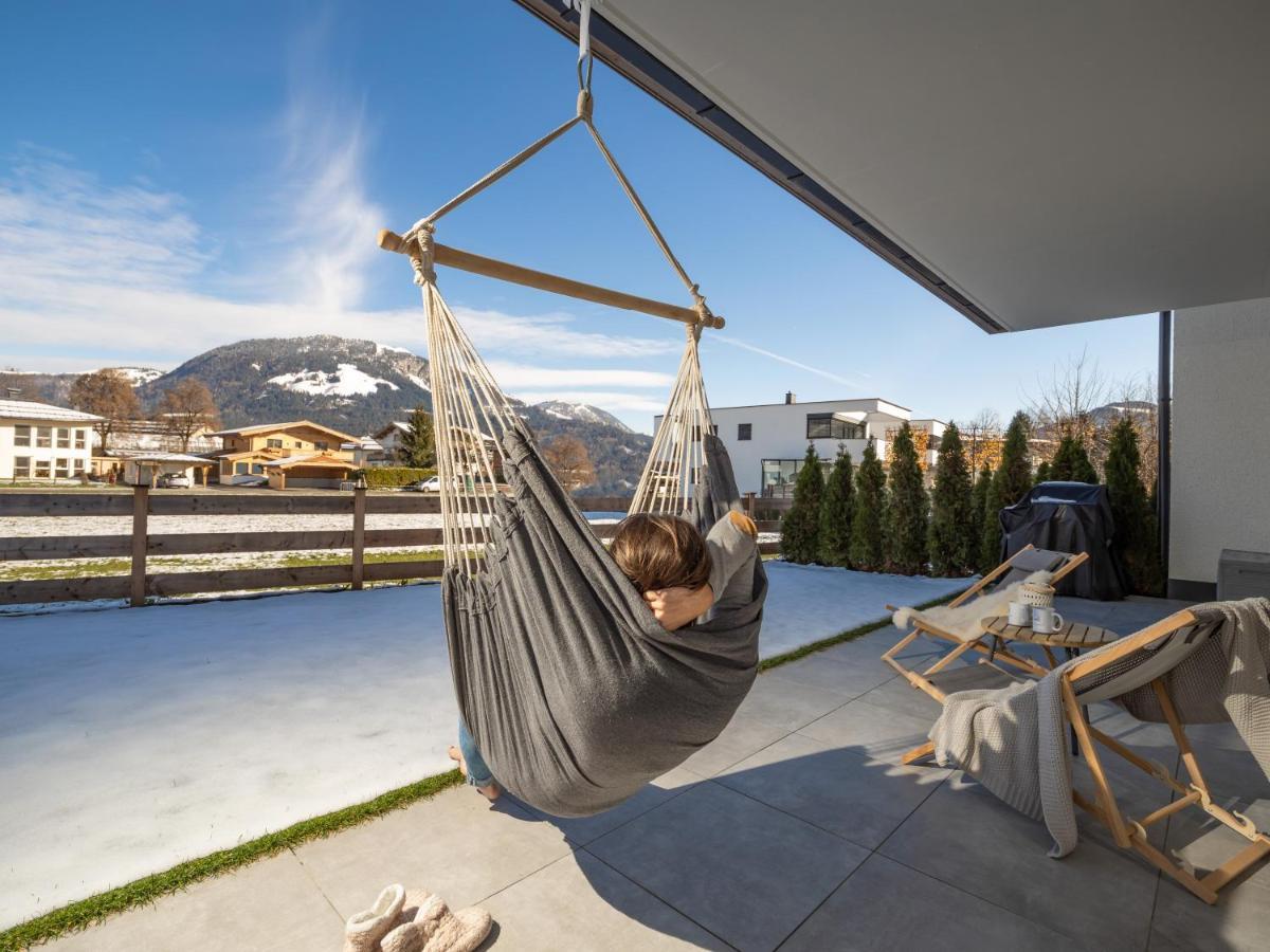Ferienwohnung Tirolglueck Mit Grossem Garten Sankt Johann in Tirol Eksteriør bilde
